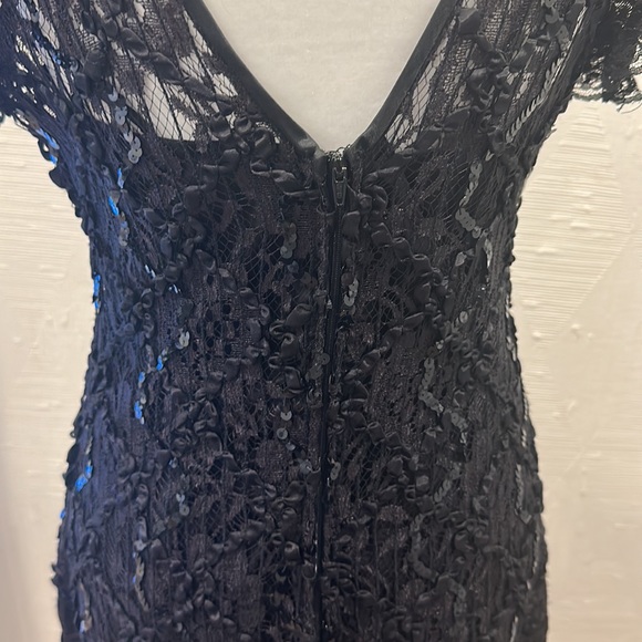 Vintage HW Collections Black Lace Dress - Picture 3 of 11